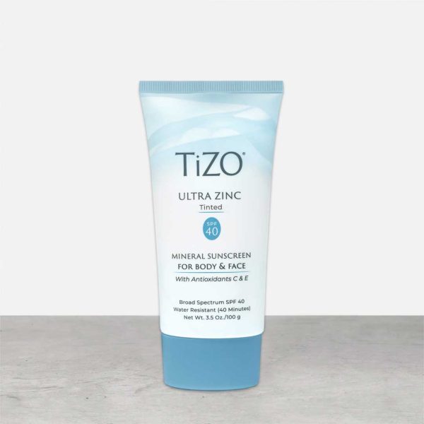 TIZO Ultra Zinc Tinted FPS 40 Protector Solar con Color 100g